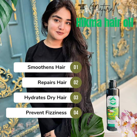 Hikma Hair growth Oil. 100% organic 🌿 50%OFF